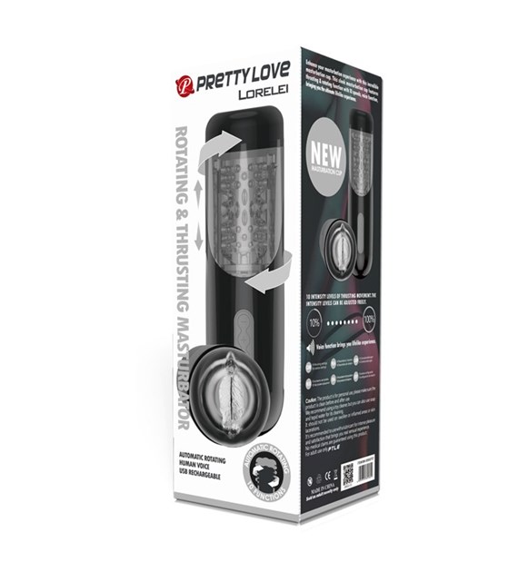 LORELEI THRUSTING AND ROTATING MASTURBATOR