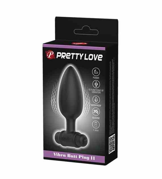 KOREK PRETTY LOVE - VIBRA BUTT PLUG II