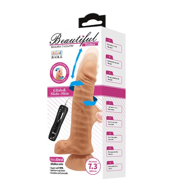 WIBRATOR ROTACYJNO POSUWISTY BEAUTIFUL EASTON