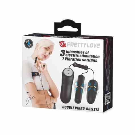 WIBRATOR PRETTY LOVE – DOUBLE VIBROBULLETS