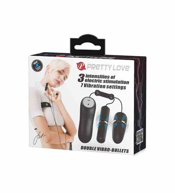 WIBRATOR PRETTY LOVE – DOUBLE VIBROBULLETS
