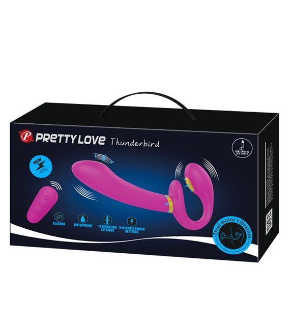 STRAPON BEZ UPRZĘŻY PRETTY LOVE – THUNDERBIRD