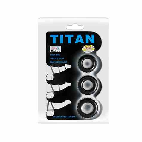 PIERŚCIENIE TITAN COCK RINGS