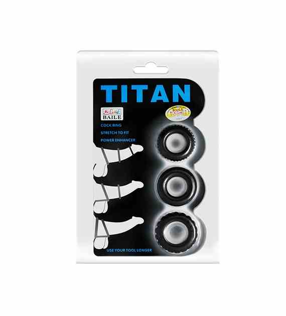 PIERŚCIENIE TITAN COCK RINGS