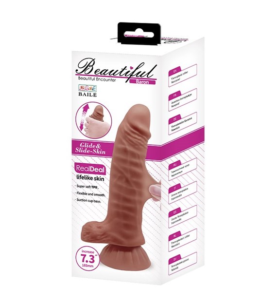 GLIDE DILDO BEAUTIFUL BARON