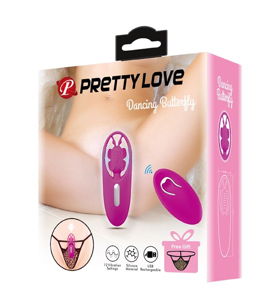 WIBRATOR PRETTY LOVE – DANCING BUTTERFLY