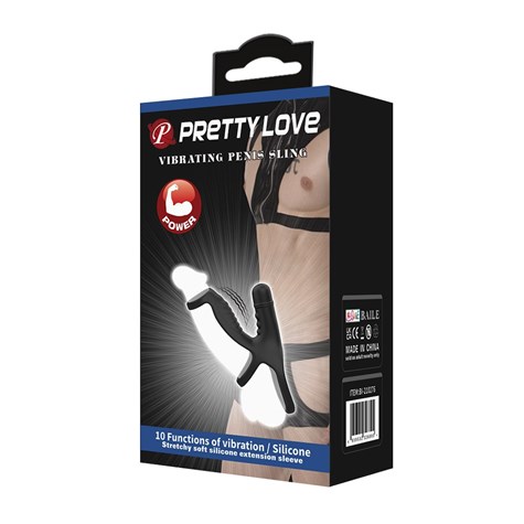 PRETTY LOVE – VIBRATING PENIS SLING