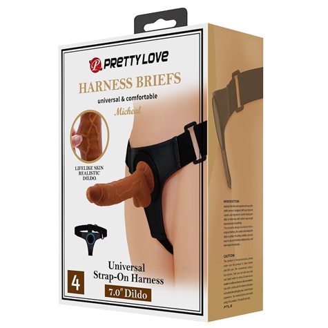 STRAP ON PRETTY LOVE HARNESS BRIEFS MICHEAL
