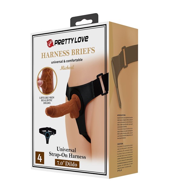 STRAP ON PRETTY LOVE HARNESS BRIEFS MICHEAL