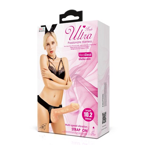 STRAP ON VIBRATOR ULTRA PASSIONATE HARNESS