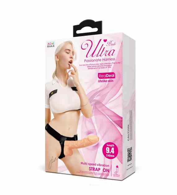 STRAP ON WIBRATOR ULTRA PASSIONATE HARNESS