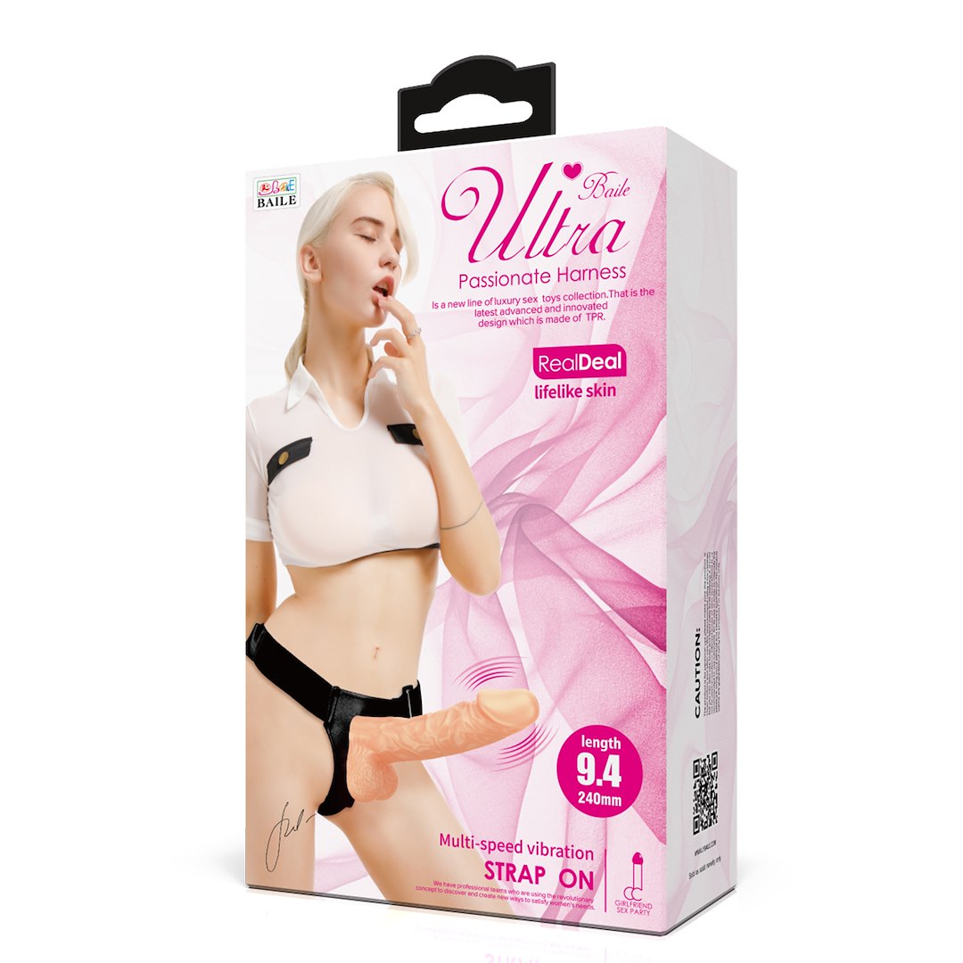 STRAP ON VIBRATOR ULTRA PASSIONATE HARNESS