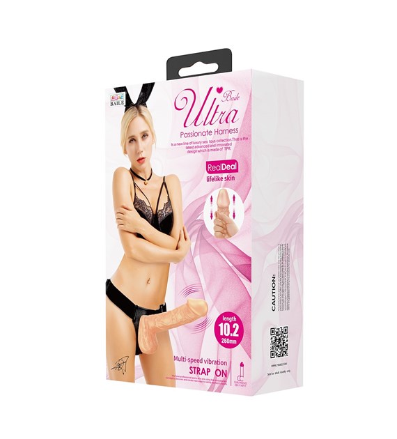 STRAP ON WIBRATOR ULTRA PASSIONATE HARNESS