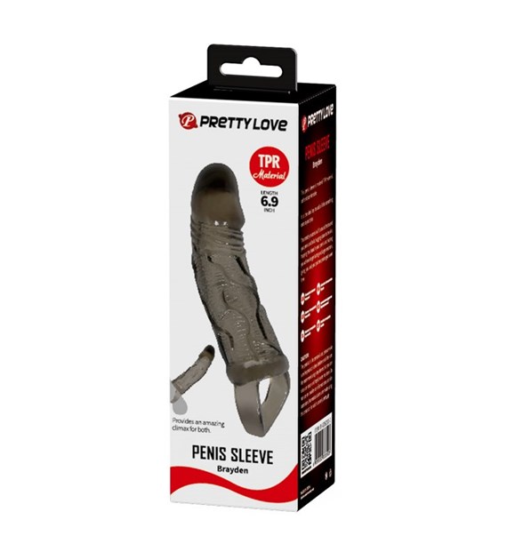 NAKŁADKA PRETTY LOVE PENIS SLEEVE BRAYDEN