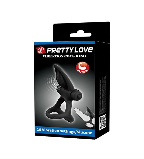 PIERŚCIEŃ PRETTY LOVE VIBRATION COCK RING