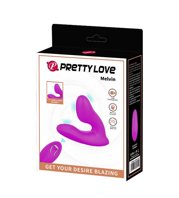 MASAŻER PROSTATY PRETTY LOVE MELVIN