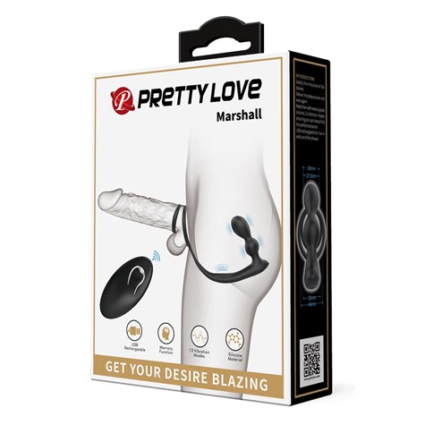 PROSTATE MASSAGER PRETTY LOVE VIBRATION PENIS SLEEVE VI