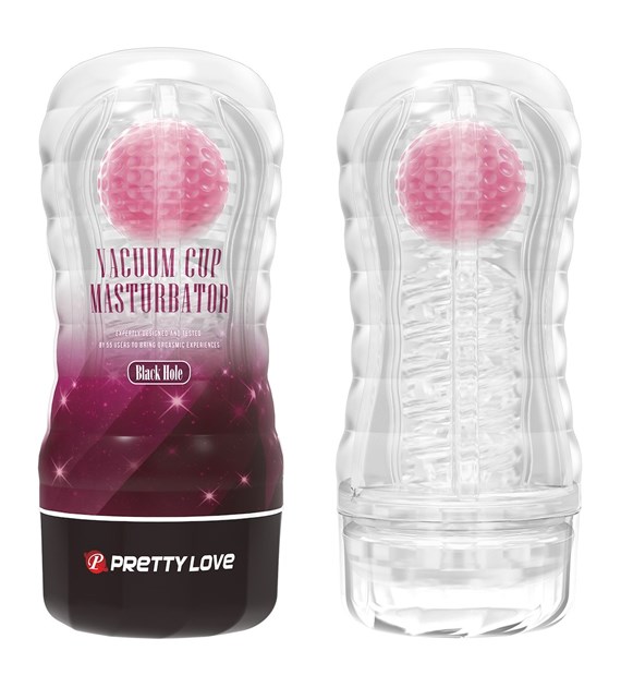 MASTURBATOR PRETTY LOVE VACUUM CUP BLACK HOLE