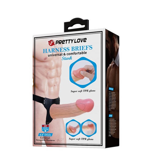 STRAP-ON PRETTY LOVE HARNESS BRIEFS