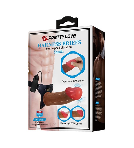 STRAP-ON PRETTY LOVE HARNESS BRIEFS