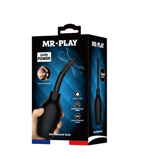 MR PLAY SUPER POWER ANAL DOUCHE BLACK