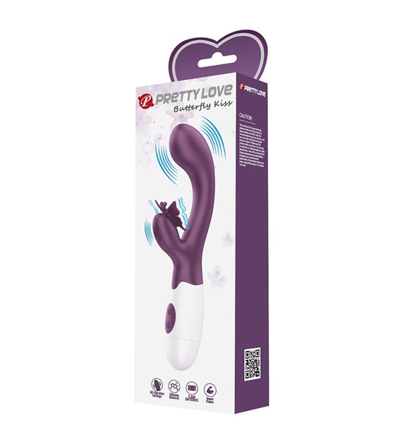 Wibrator PRETTY LOVE BUTERFLY KISS