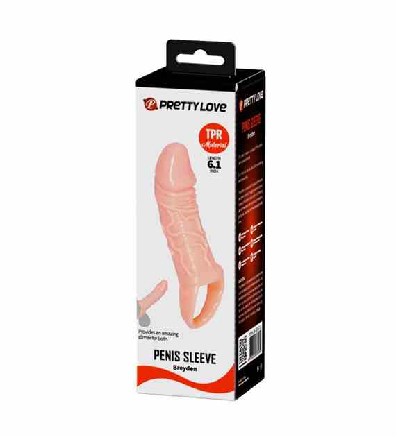 NAKŁADKA PRETTY LOVE PENIS SLEEVE BREYDEN