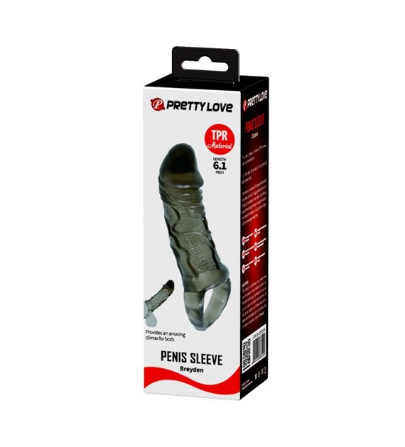 NAKŁADKA PRETTY LOVE PENIS SLEEVE BREYDEN