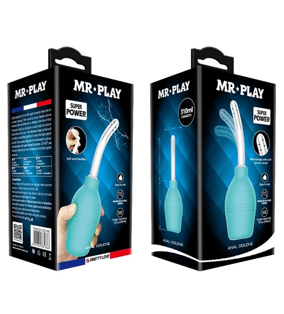GRUSZKA ANALNA MR.PLAY ANAL DOUCHE BLKC