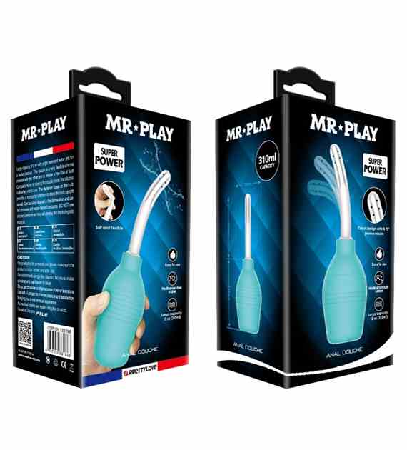 GRUSZKA ANALNA MR.PLAY ANAL DOUCHE BLKC