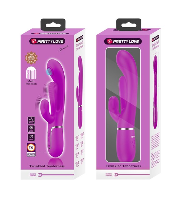 WIBRATOR PRETTY LOVE TWINKLED TENDERS FIOLETOWY
