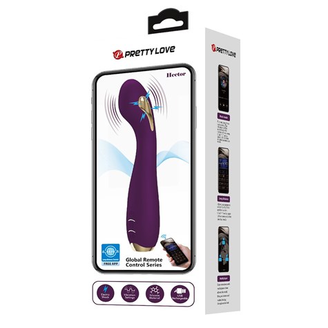 VIBRATOR PRETTY LOVE HECTOR