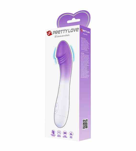 WIBRATOR PRETTY LOVE ELEMENTAL WHITE-PURPLE