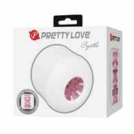 MASTURBATOR PRETTY LOVE CRYSTLE WHITE