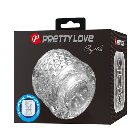 MASTURBATOR PRETTY LOVE CRYSTLE TRANSPARENT