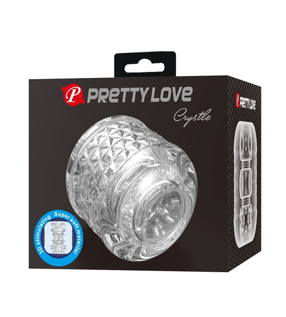 MASTURBATOR PRETTY LOVE CRYSTLE TRANSPARENT