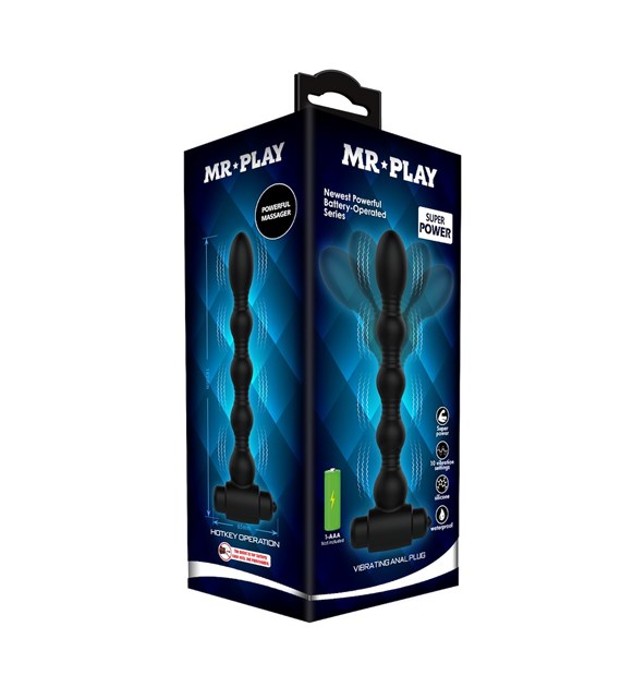 WIBRATOR ANALNY MR PLAY POWERFUL MASSAGER