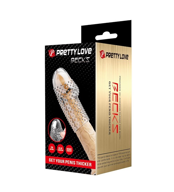 PENIS SLEEVE PRETTY LOVE BECKS