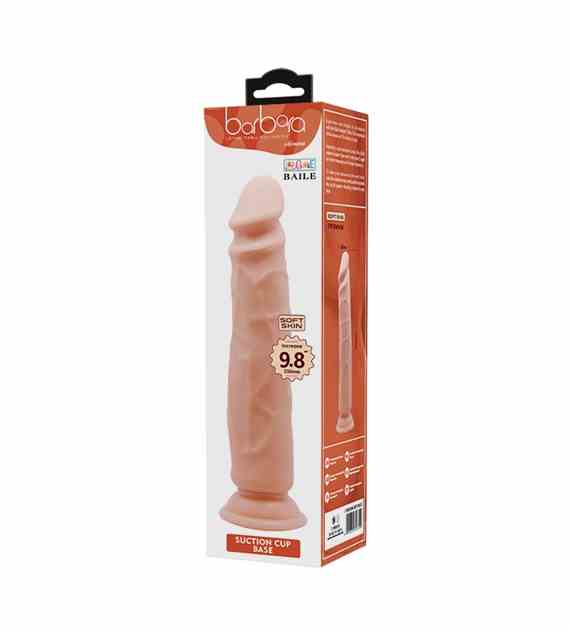 REALISTIC BENDABLE DILDO WITH SUCTION CUP