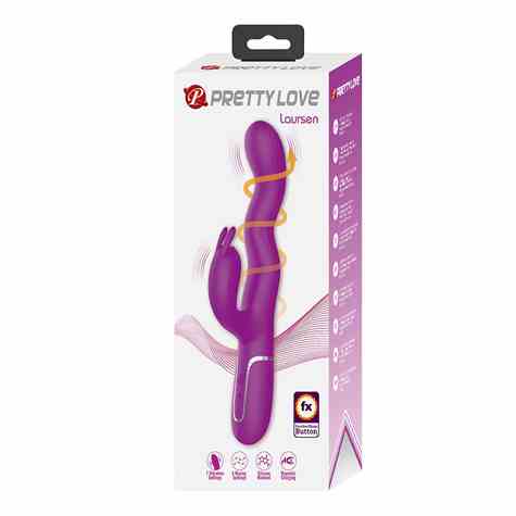 PRETTY LOVE LAURSEN G-SPOT & CLITORAL VIBRATOR