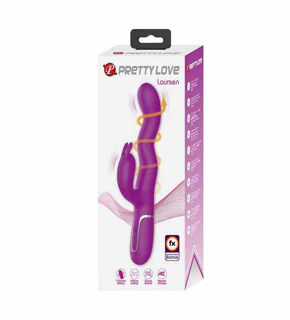 PRETTY LOVE LAURSEN G-SPOT & CLITORAL VIBRATOR