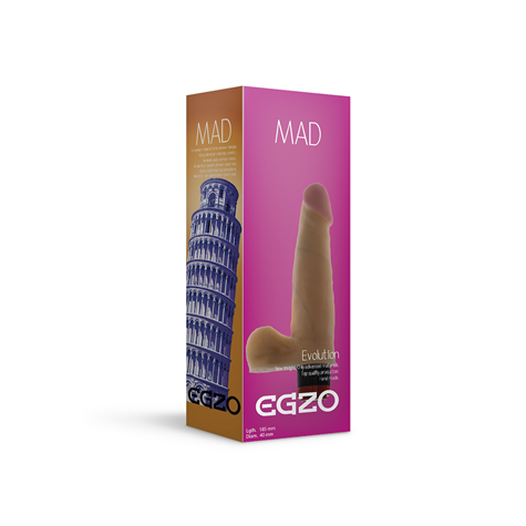 EGZO MAD TOWER DILDO - MOTOR