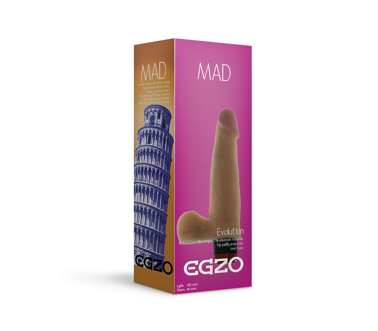 EGZO MAD TOWER DILDO - MOTOR