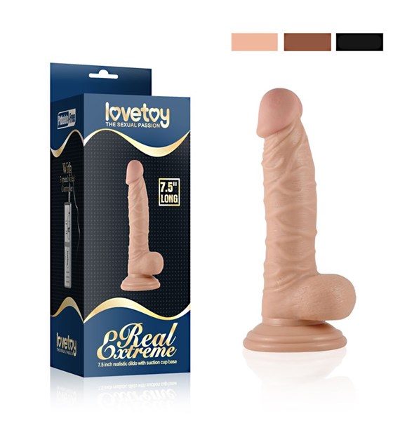 7.5 REAL EXTREME DILDO VIBRATING