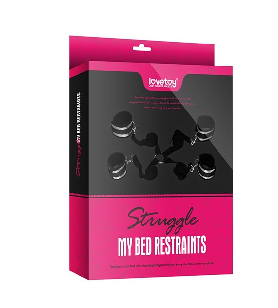 ZESTAW DO KRĘPOWANIA BED RESTRAINTS