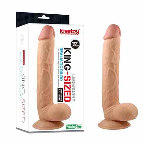 10 KING-SIZED DILDO