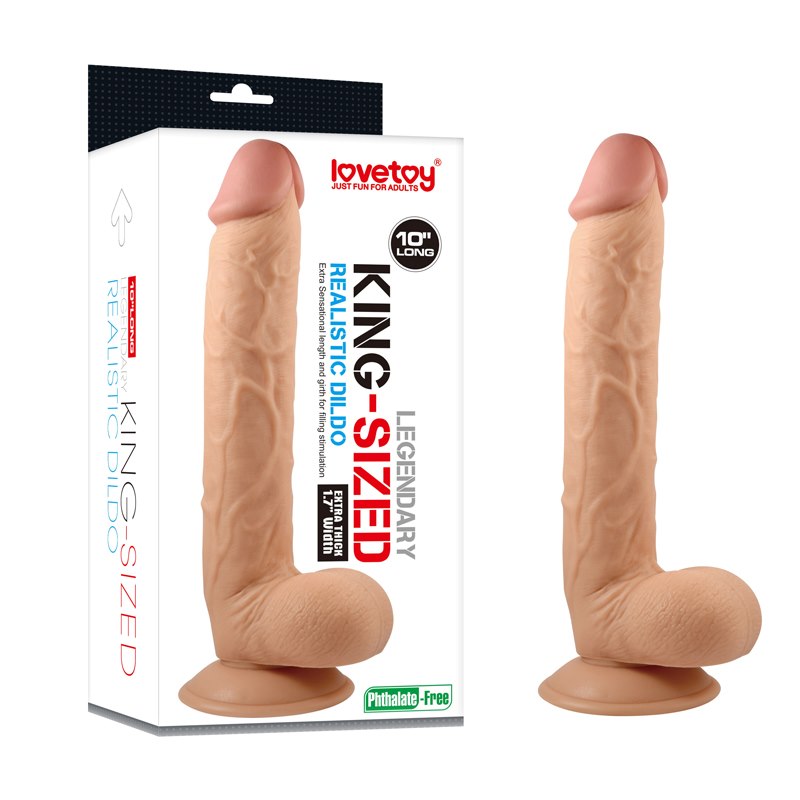 10 KING-SIZED DILDO