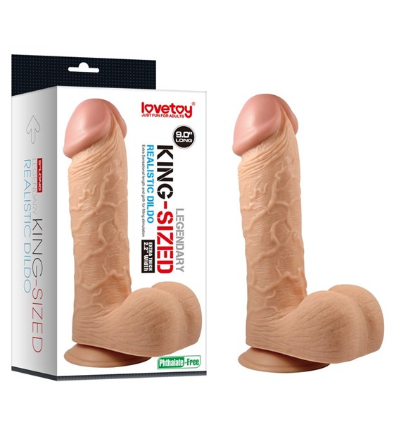 9 KING-SIZED DILDO