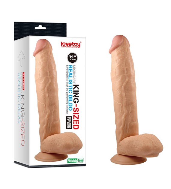 11 KING-SIZED DILDO