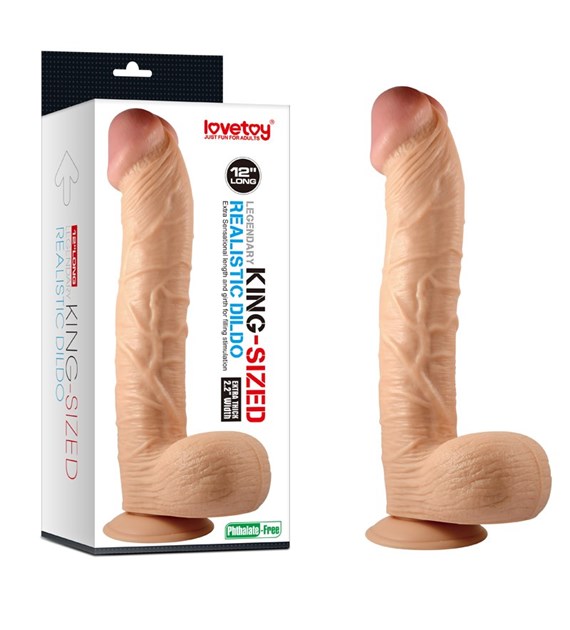 12 KING-SIZED DILDO